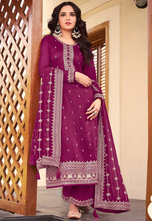 Dola Silk Salwar Suit | WomensFashionFun.com