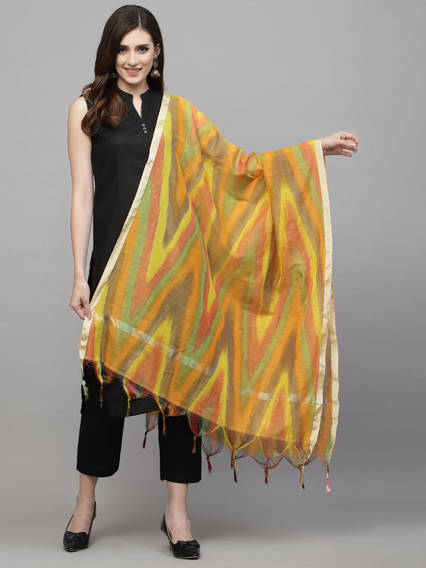 Self Design Silk Blend Dupatta | WomensFashionFun.com