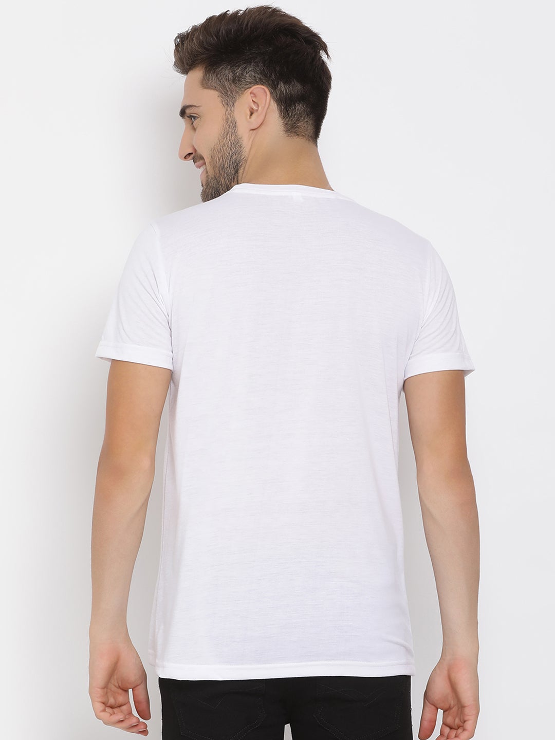 Men Cotton Printed T shirt