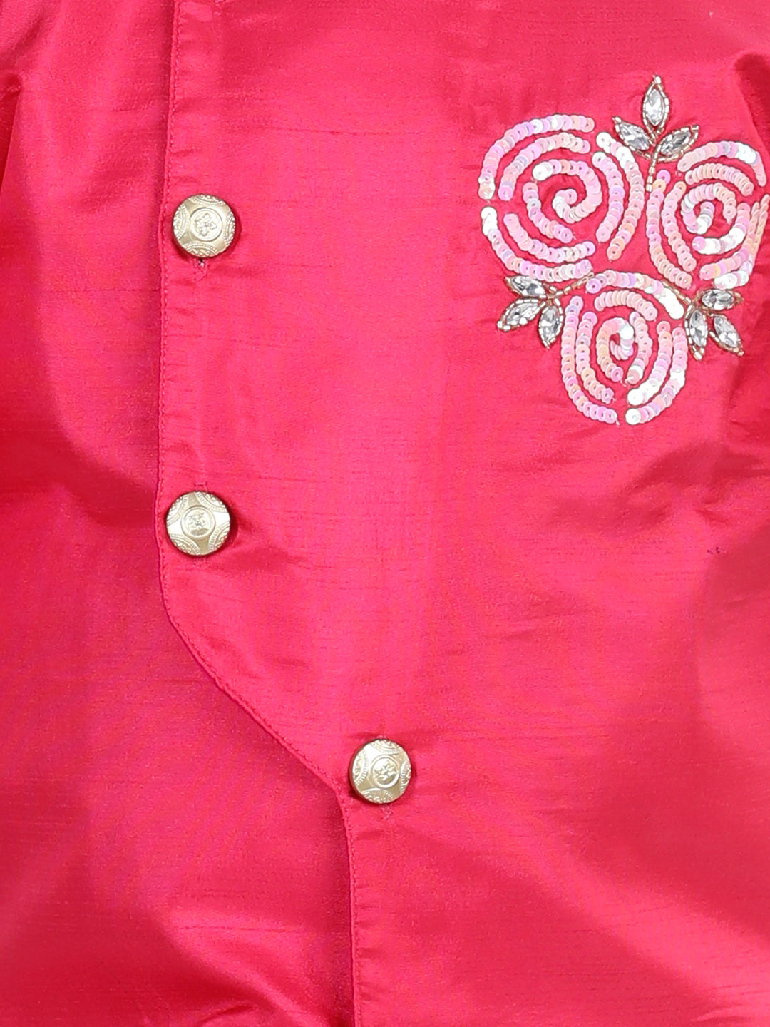 Hand Embroidered Kurta Dhoti for Boys-PinkWomensFashionFun.com