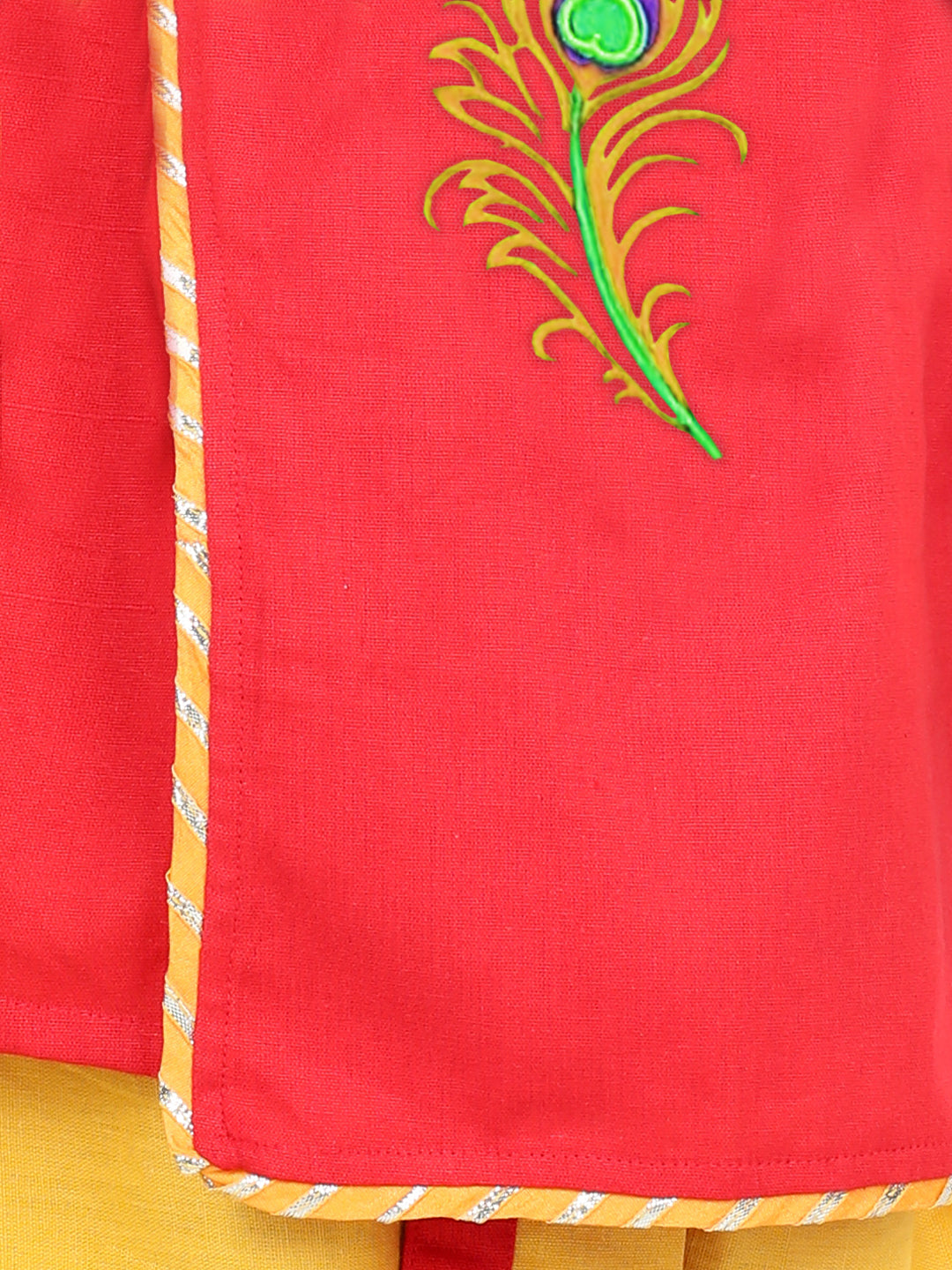 Cotton Embroidery  Dhoti Kurta for Boys-RedWomensFashionFun.com