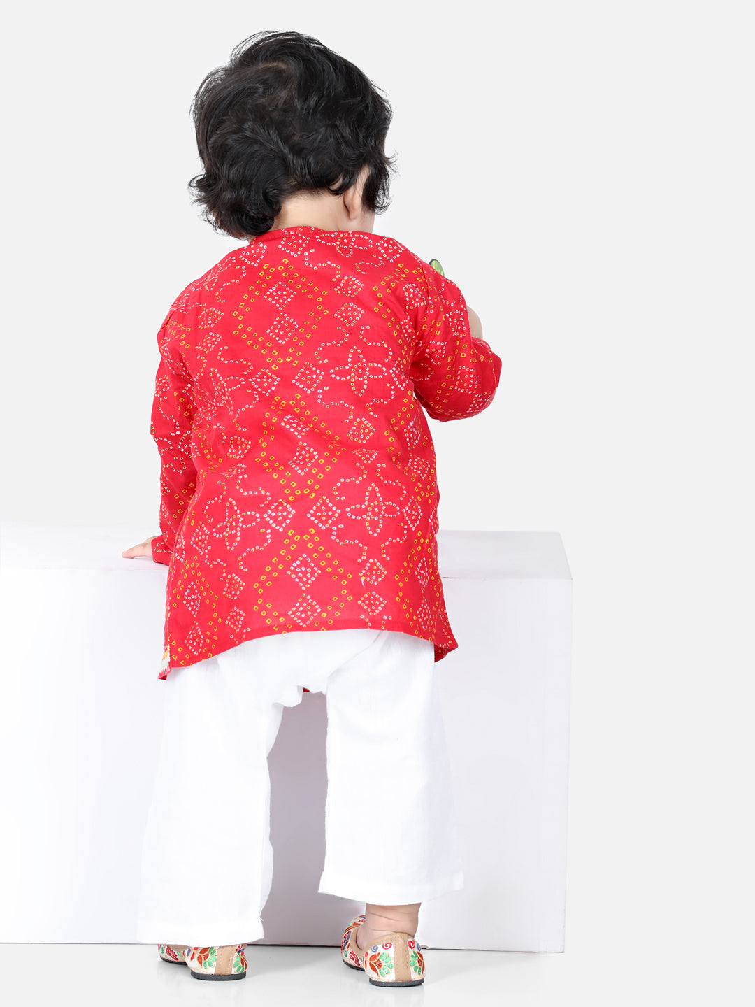 Full Sleeve Cotton Kurta Pajama for Boys- Redwomensfashionfun