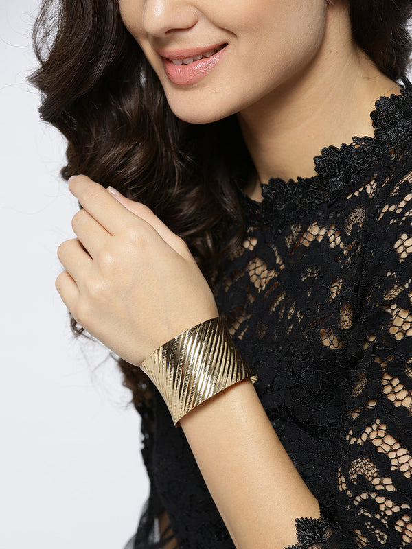 Gold Plated Designer Bracelet | WOMENSFASHIONFUN