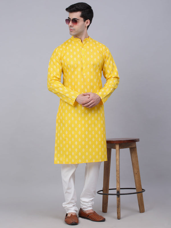 Men's Cotton Floral printed kurta Pyjama Set | WomensfashionFun.com
