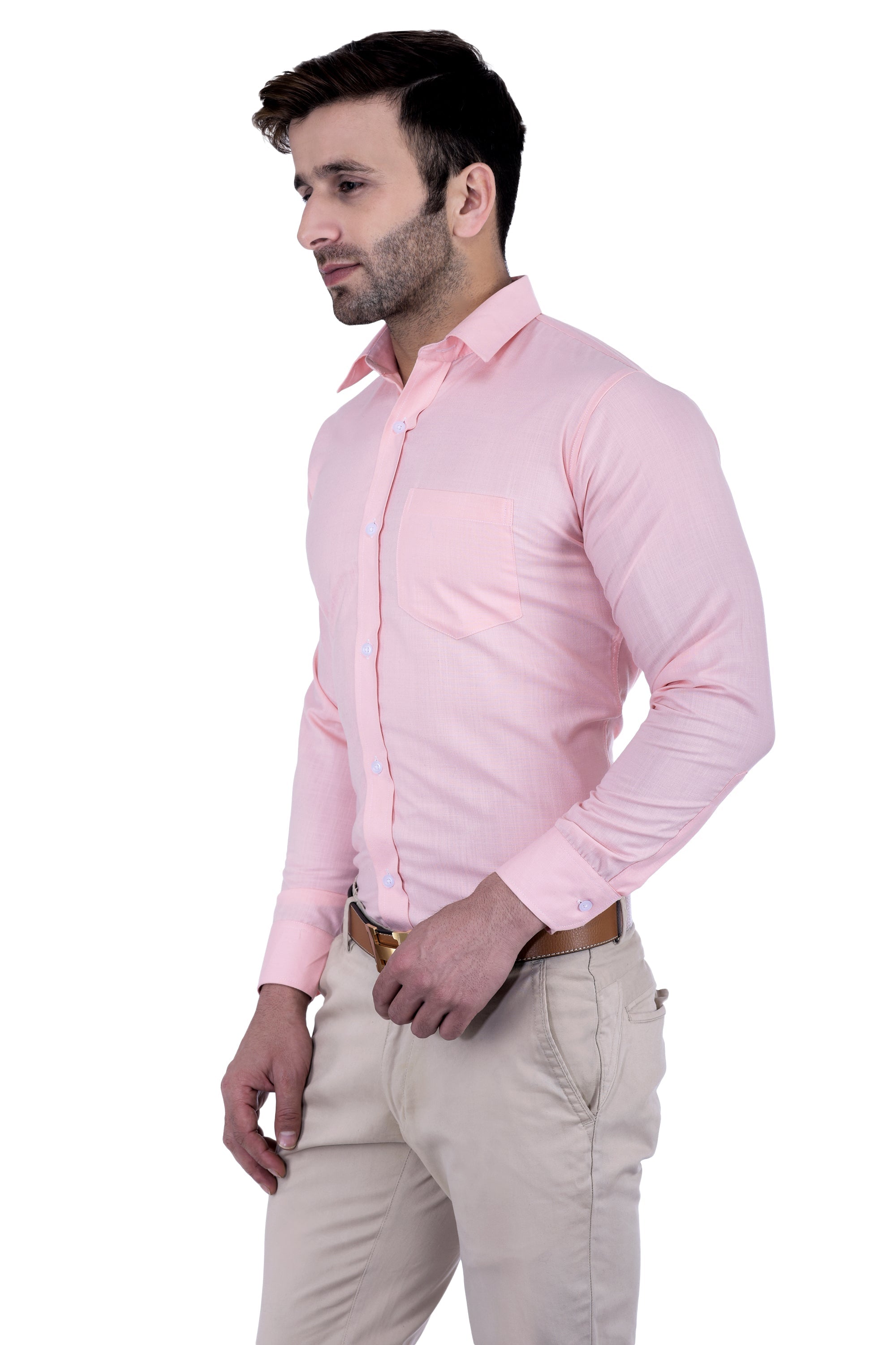 Men's Formal Pink Shirt